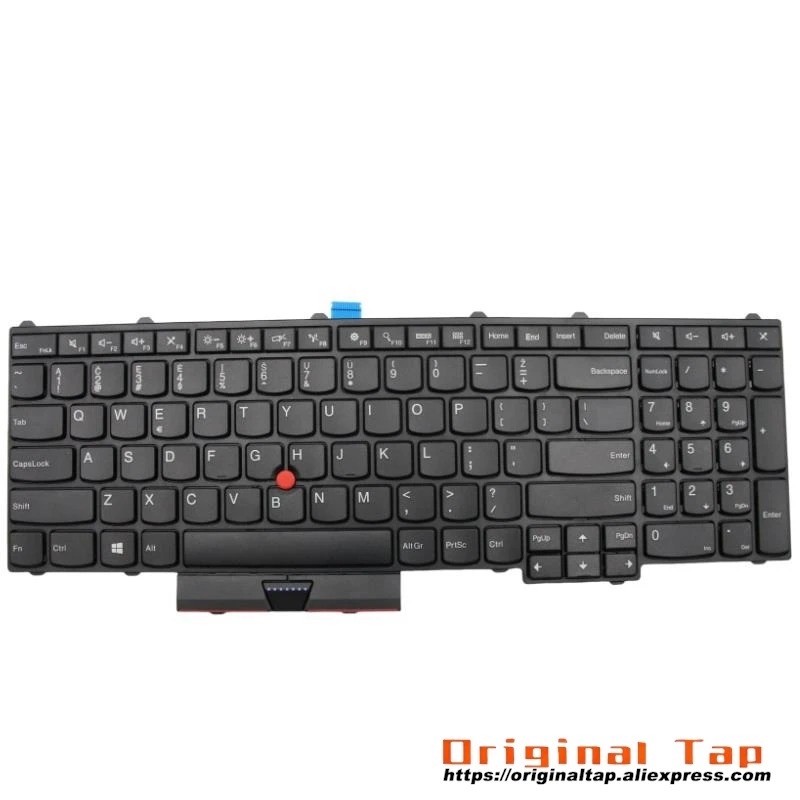 Литовская клавиатура LT для Lenovo Thinkpad P50 P70 00PA286 00PA368