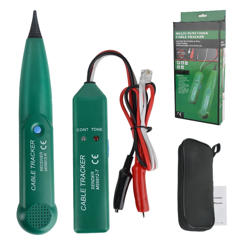 Кабельный трекер Mestek профессиональный линейный детектор LAN UTP STP прибор для