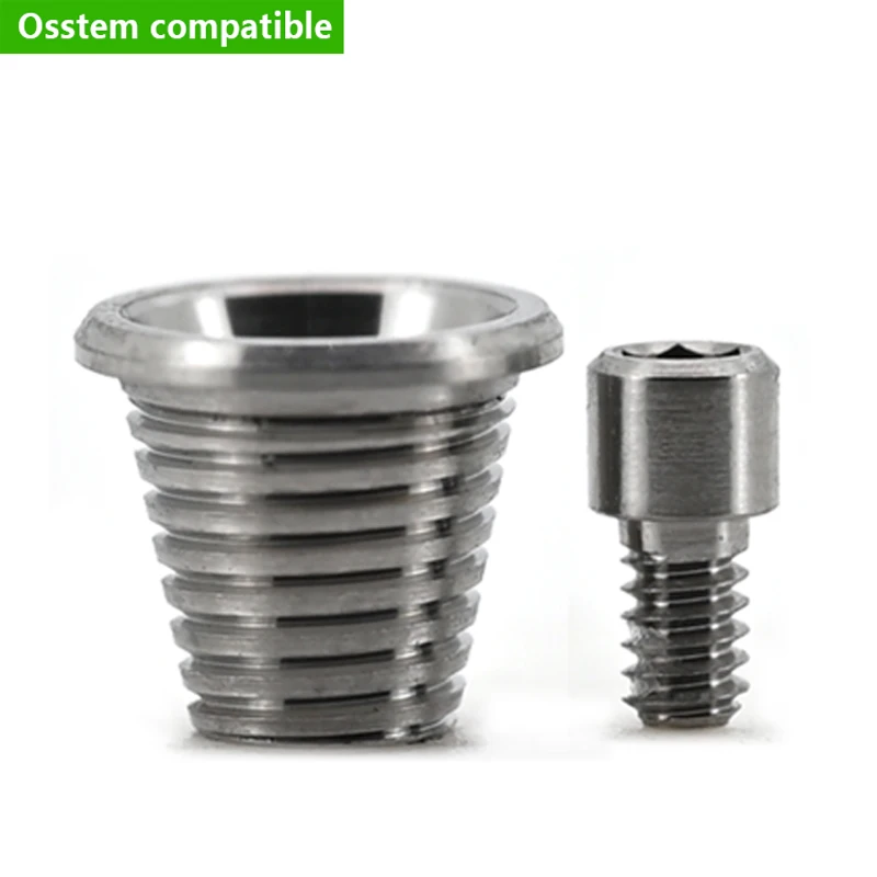 Фото Многофункциональный титановый базовый аббат Osstem CAD/CAM, класс 5, высокая точность восстановления имплантатов Ti-Base для стоматологических клиник и лабораторий №4