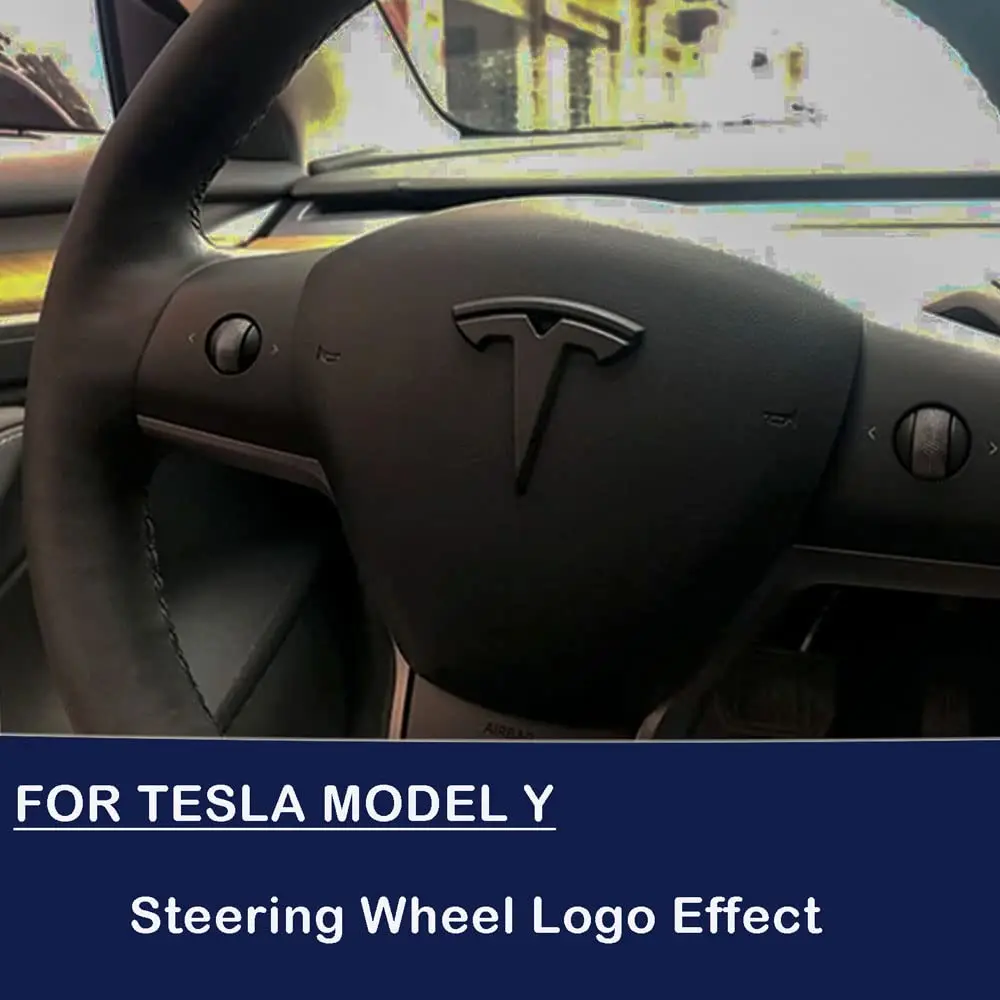 

Дропшиппинг Стикеры с логотипом Tesla для модели Y 2022 2023 3 шт. стильные эмблемы логотипа передней и задней части багажника матовые черные вставки автомобильные аксессуары