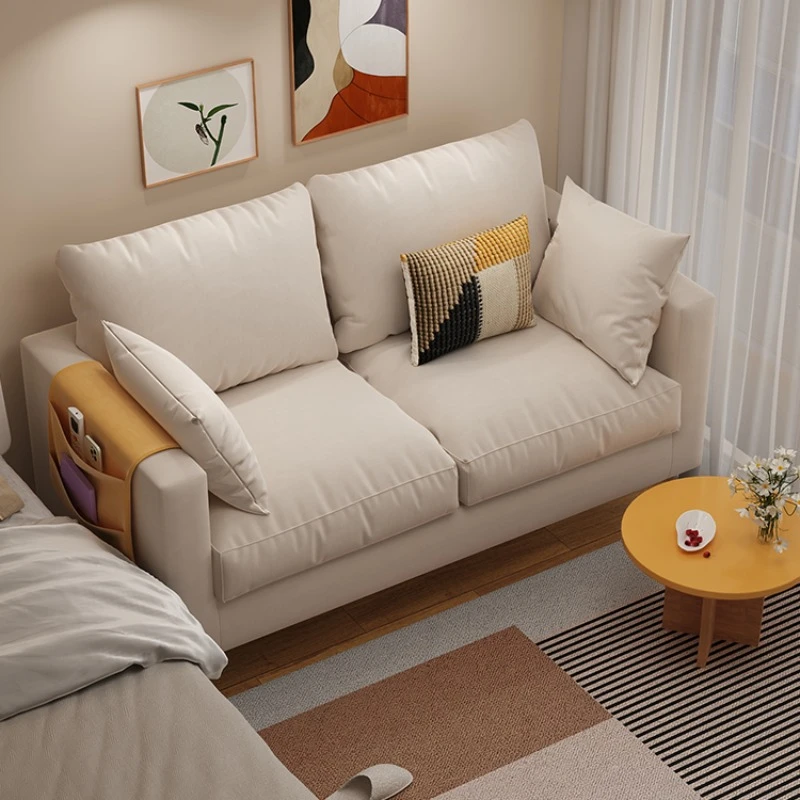

Спальные диваны в скандинавском стиле для гостиной, минималистичный комфорт, современный декор для ленивых отелей, мебель для дома QF5KS