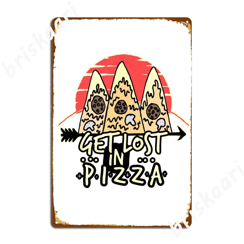 

Pizza Metal Signs Club Party Retro pub Garage Poster Tin sign Posters farmhouse decor metal wall decor