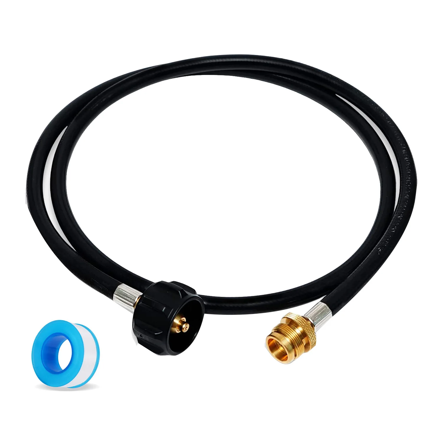 Propane Hose 1Lb to 20Lb,6 Ft Propane Tank Hose Extension Pr