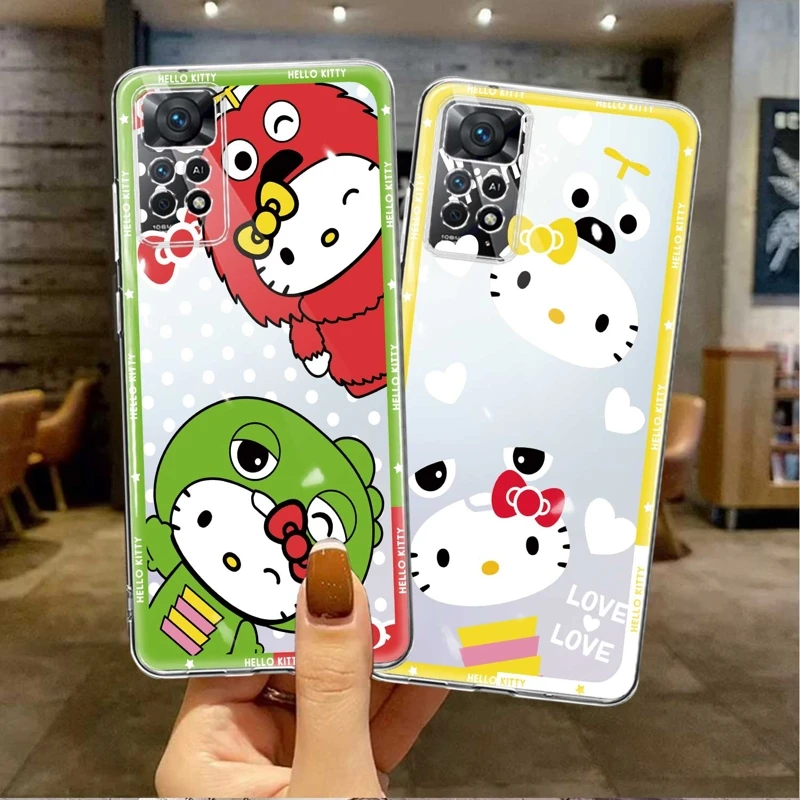 

Чехол Hello Kitty для Xiaomi Redmi 9A 9 12C 9C 10C 9T K40 Pro Redmi9