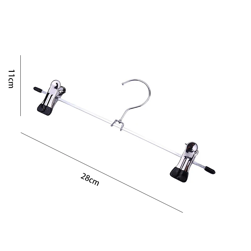 Железная ветрозащитная вешалка для одежды с колышками нескользящая брюк зажим
