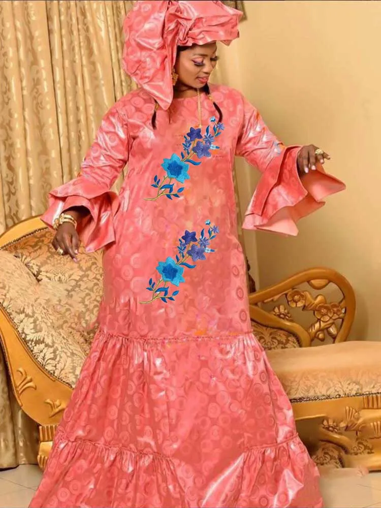 Женское платье в африканском стиле элегантное для выпускного вечера