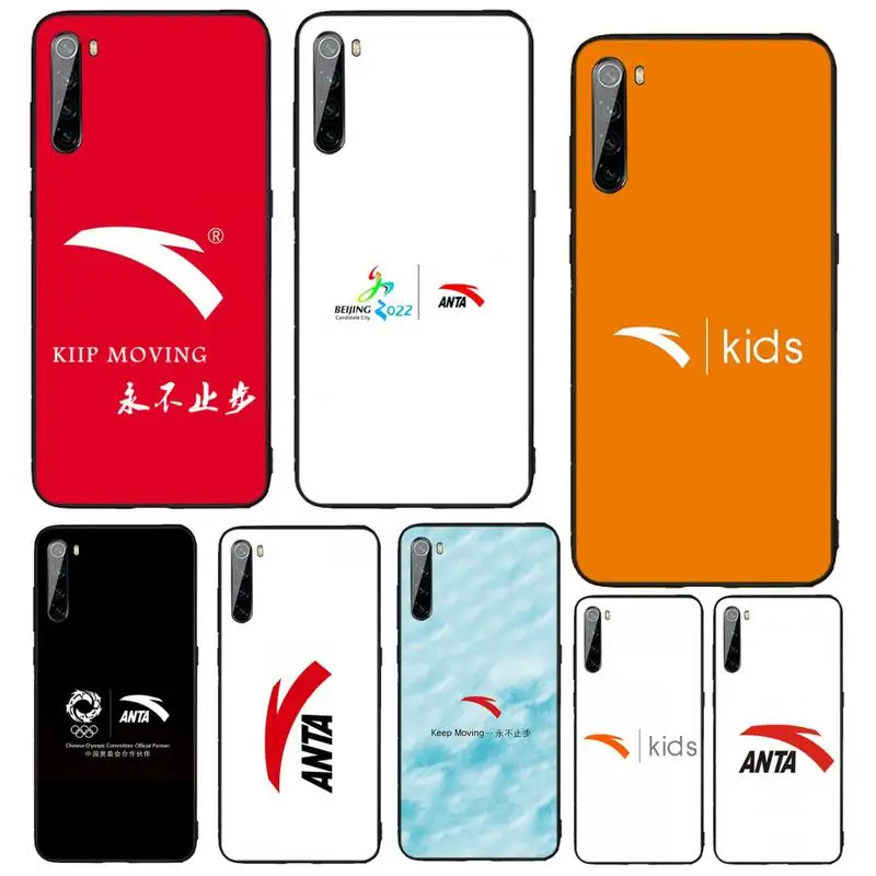 

China ANTA Phone Case For Xiaomi Redmi 10 10x Note 9 9T 9A 9S 7 8 9se 7a 8a 8t Pro Max K20 30 Pro Funda