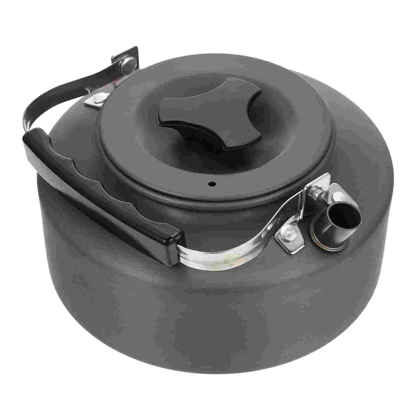 

Large Capacity Camping Tea Kettle Aluminium Oxide Water Kettle Picnic Teapot