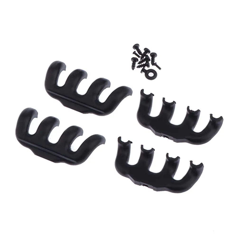 

RC Car Parts Radiator DIY Assembled For 1/10 -4 4 RC (Black)