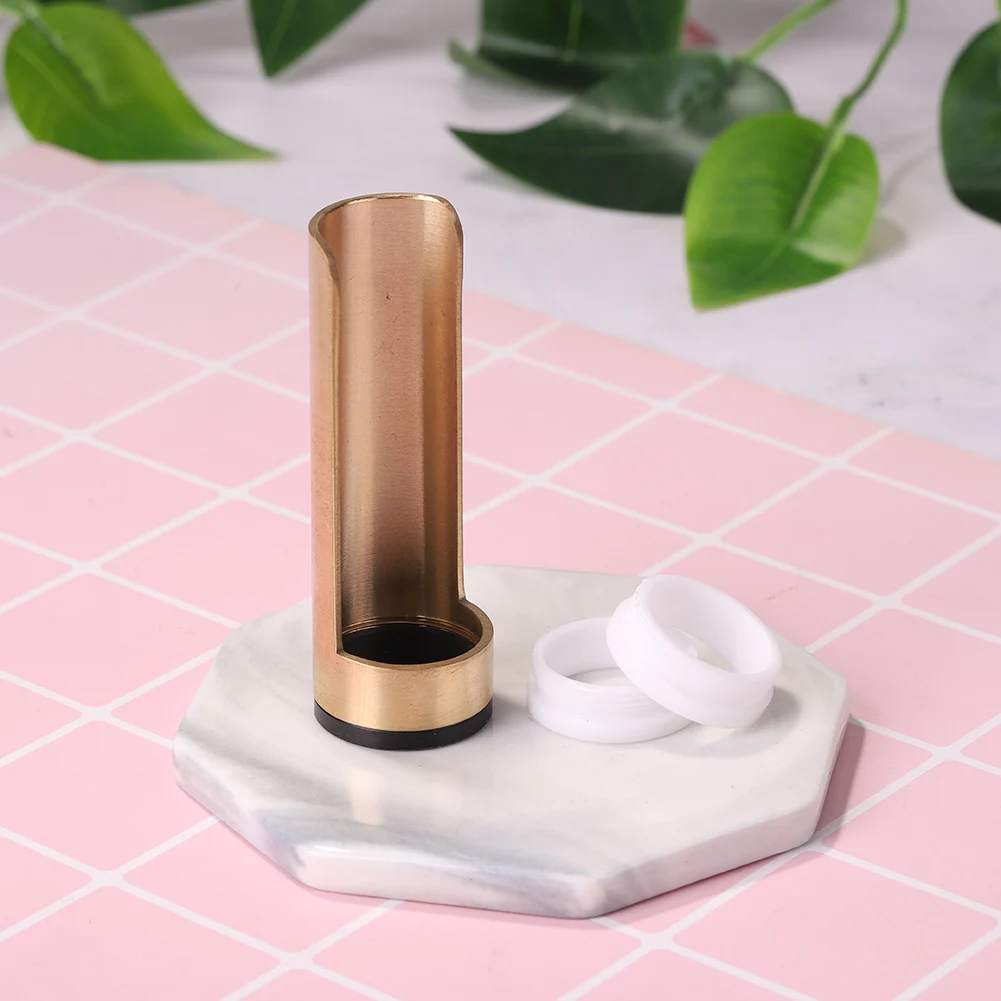 

Guitar Slide Bar Finger Slides Sleeve for Banjo Ukulele Playing Accessories Brass ABS Electric Guitar Accessories