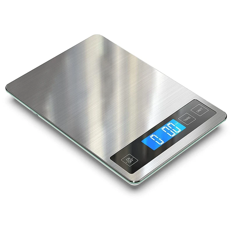 

Food Scale, 10KG Digital Kitchen Stainless Steel Scale Weight Grams And Oz For Cooking Baking, 1G Precise Graduation