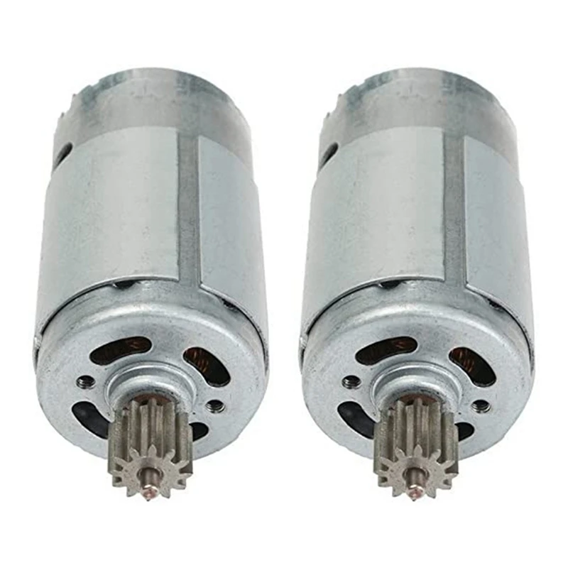 

2X Universal 390 18000RPM Electric Motor RS390 6V Motor Drive Engine Accessory For Kids Ride Toys Replacement Parts