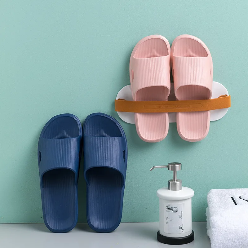 

Simple Summer Home Bathroom Slippers Slip-proof Light Soft Slippers Adult Slippers Ladies Solid Color Simple Elegant Slippers