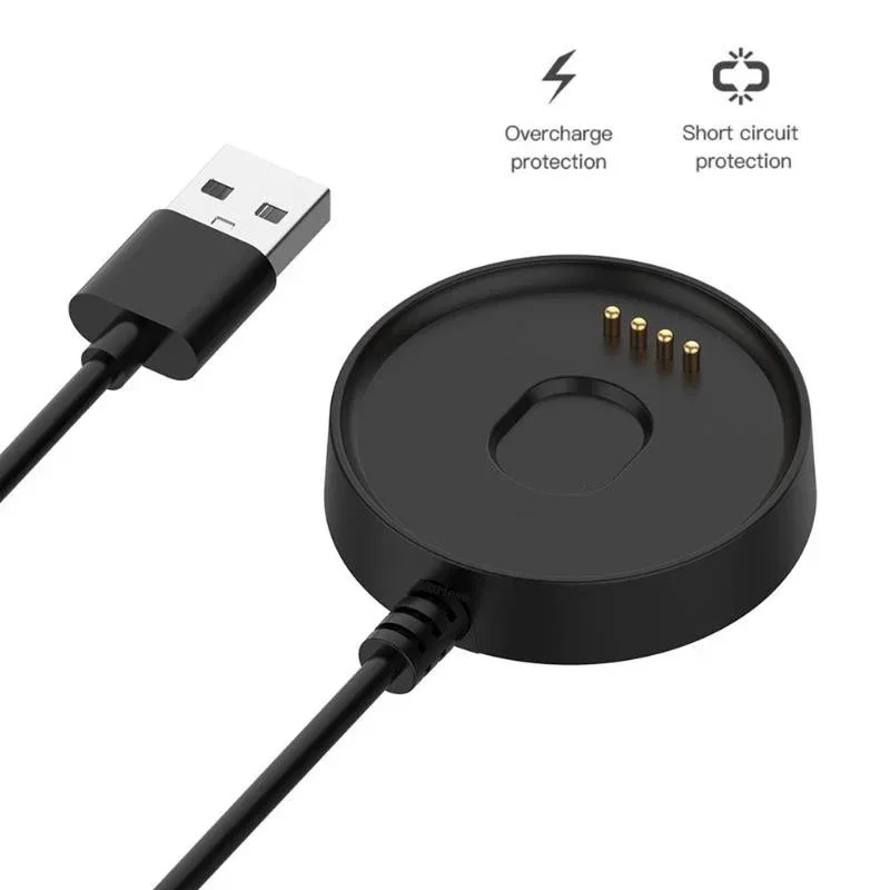 Фото Портативное быстрое зарядное устройство для Ticwatch C2 E2 S2 с функцией передачи данных, док-станция, магнитный зарядный кабель №4