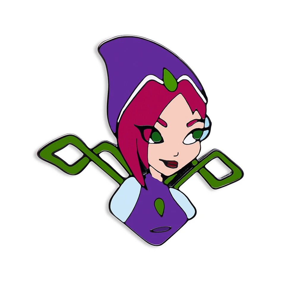 

Winx no Club Tecna Enamel Pins Cartoon Cute Elf Brooch Cosplay Backpack Hat Lapel Badge Jewelry Gifts for Women Girls