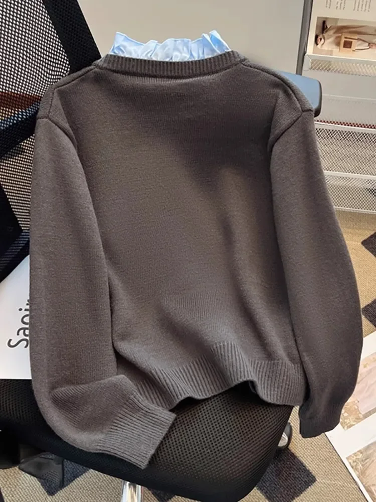 Женский вязаный кардиган цвет в ассортименте