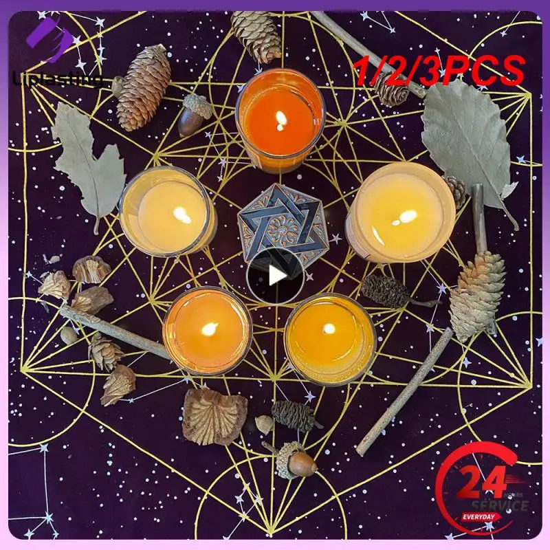 

1/2/3 шт. ткань для алтаря Таро Метатрон Cub со стразами бриллианты Таро гадание искусственная ткань гобелен товары для творчества