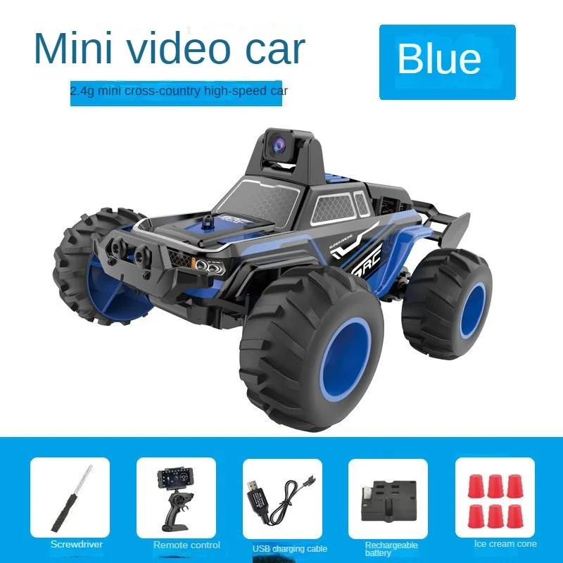 

HD Remote Wifi Camera Remote Control Car Camera1080P Video Boy Electric Toy Climbing Car Off-road Vehicle Mini Camcorders