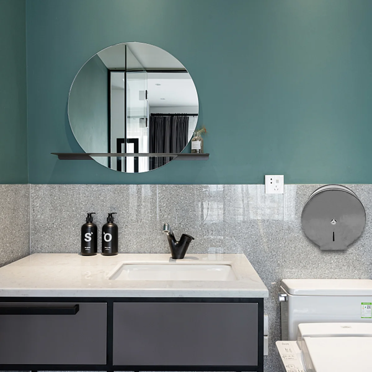 

Настенный держатель для туалетной бумаги, из нержавеющей стали