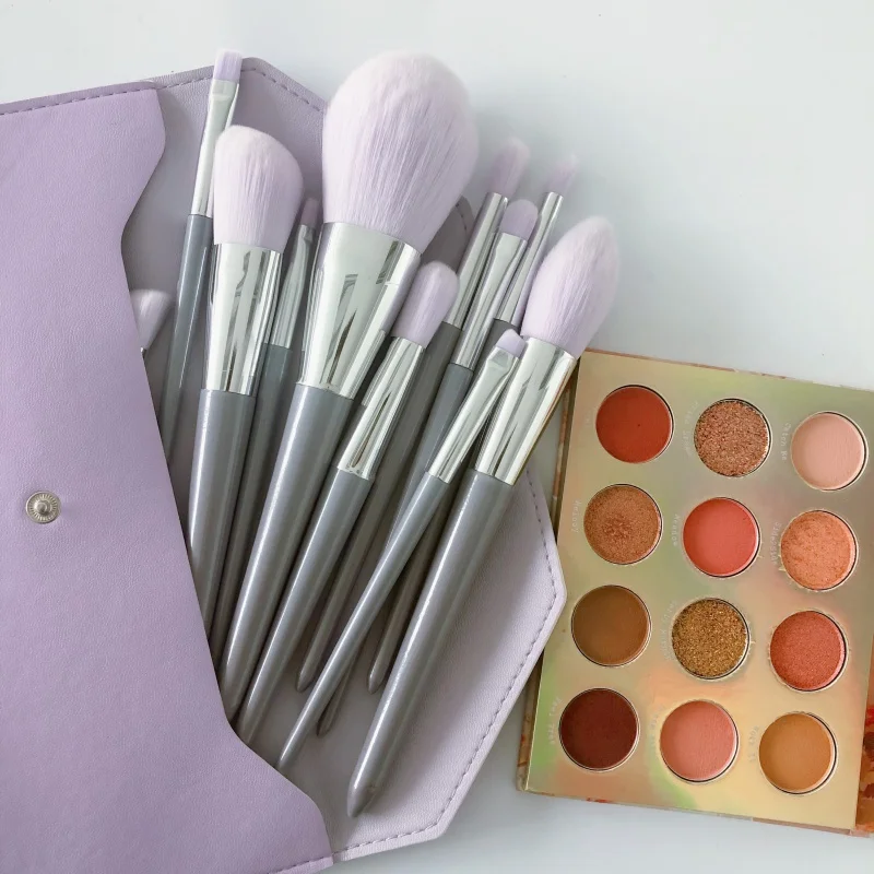 

New Arrival Vegan Professional Makeup Brushes Custom Private Label Low Moq Powder Foundation Highlighter Makeup Lip Brush