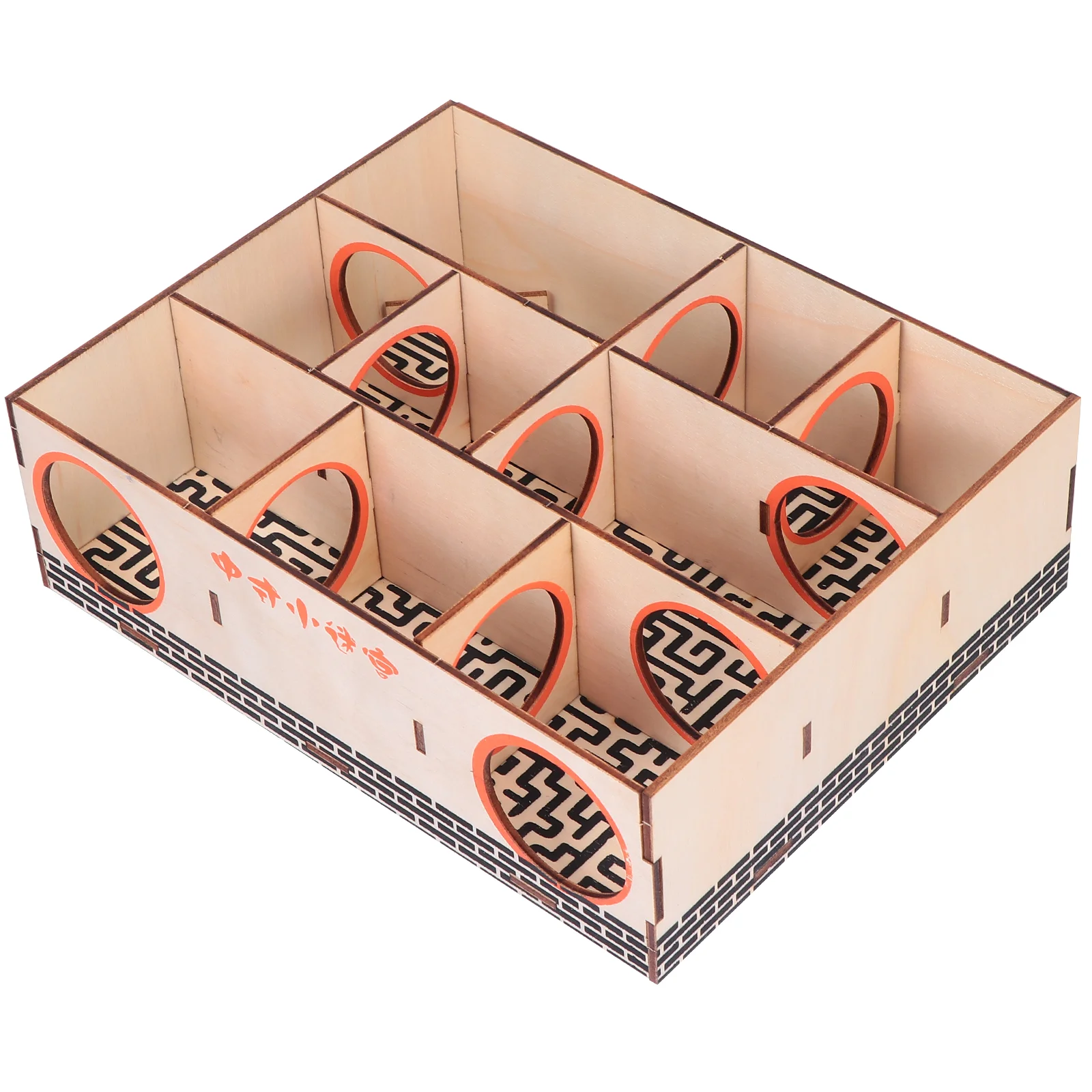 Игрушка для хомяка мыши лабиринт деревянные туннельные пазлы подкладка кровати