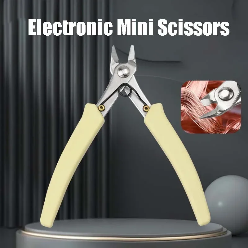 Stainless Steel Diagonal Electronic Pliers Mini-pliers YTH-23 Japanese-style Sharp-nosed Multi Functional Hand Tools