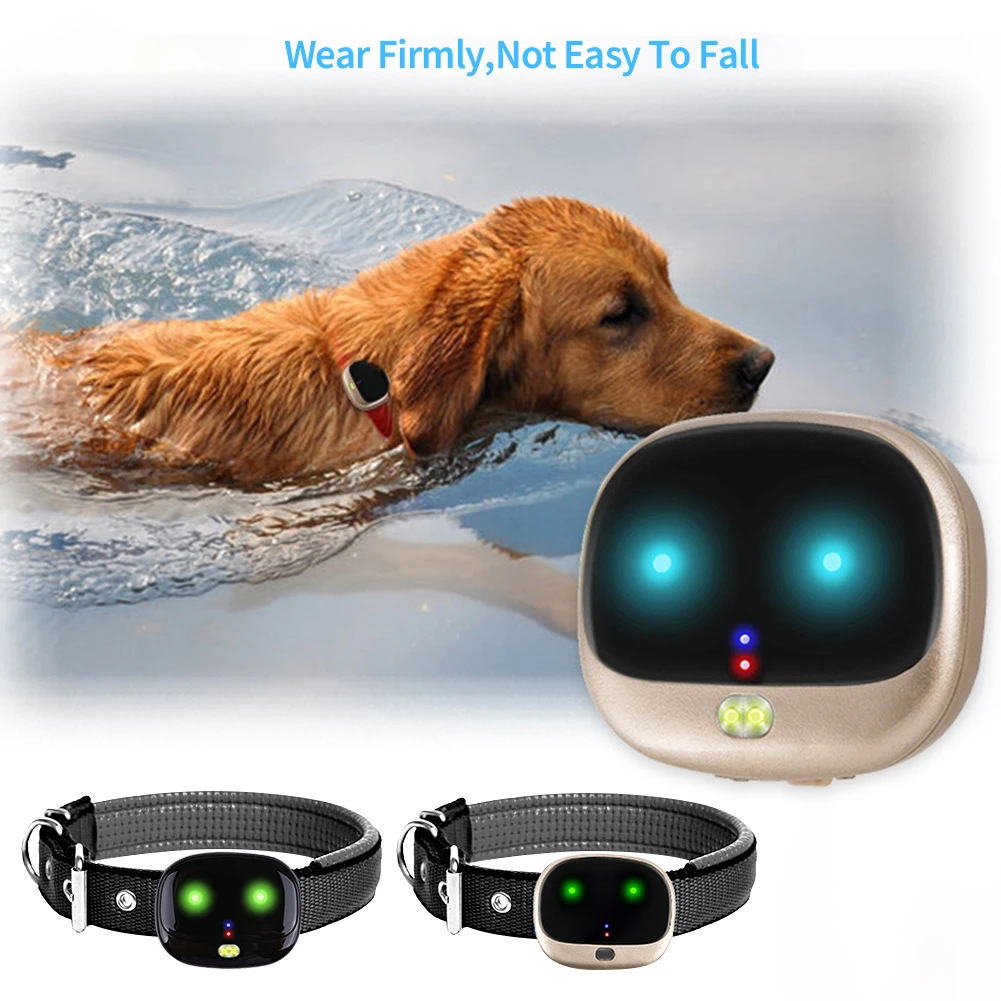 GPS-трекер для собак 4G умный водонепроницаемый ошейник и кошек устройство