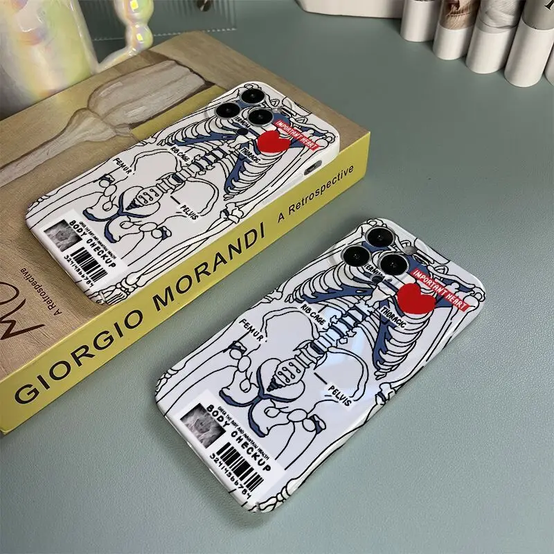 

Shockproof phone case for iphone xr xs max x 7 8 plus Body checkup shell cover for iphone 14 pro max 13 11 12 se2020 se3 bumper