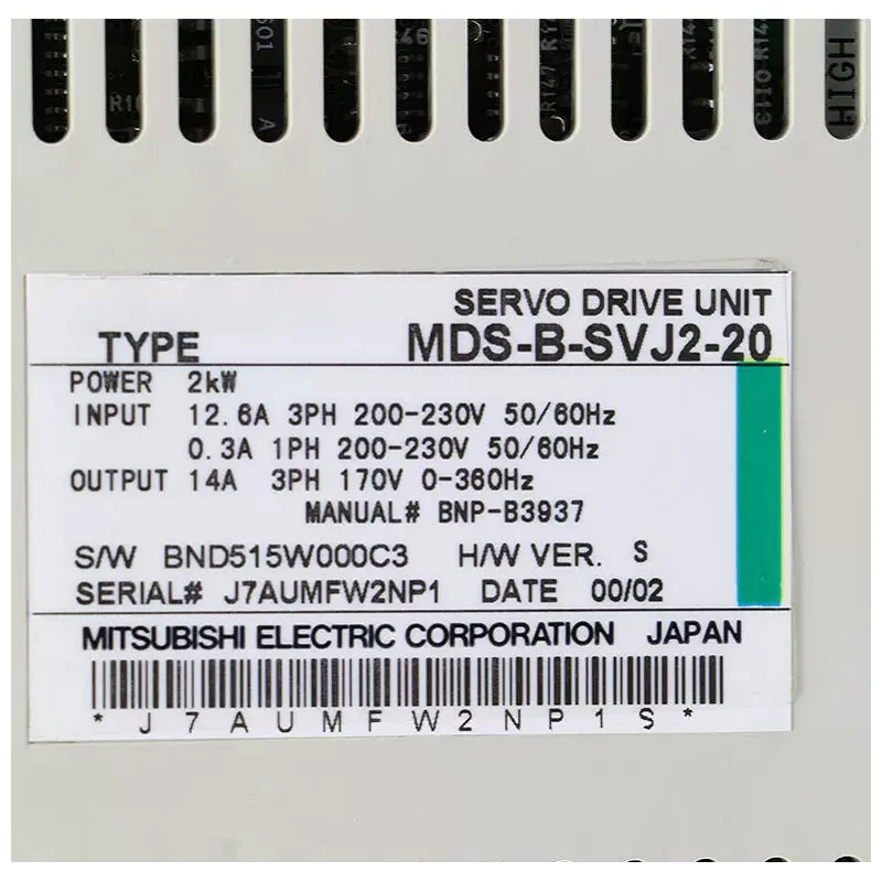

100%NEW ORIGINAL 1 Year Warranty MDS-B-SVJ2-20