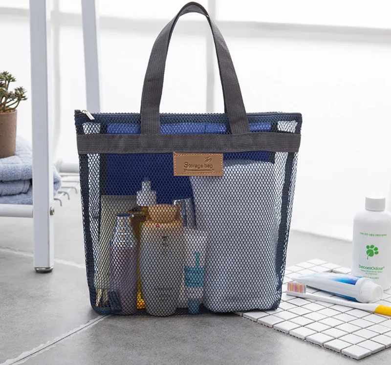 

Women Travel Large Cosmetic Bag Set Makeup Mesh Toiletry Bags Men Wash Organizer Portable Pouch Case