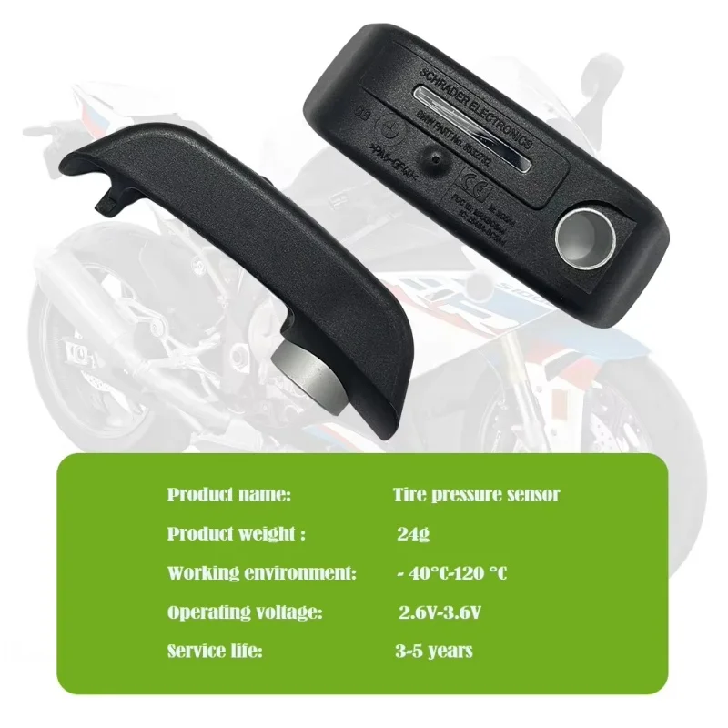 

Новый 2 шт. 433 МГц мотоциклетный датчик давления в шинах TPMS для BMW F700GS F800GT K1600GT R1200GS R1200RT 8532732 36318532732