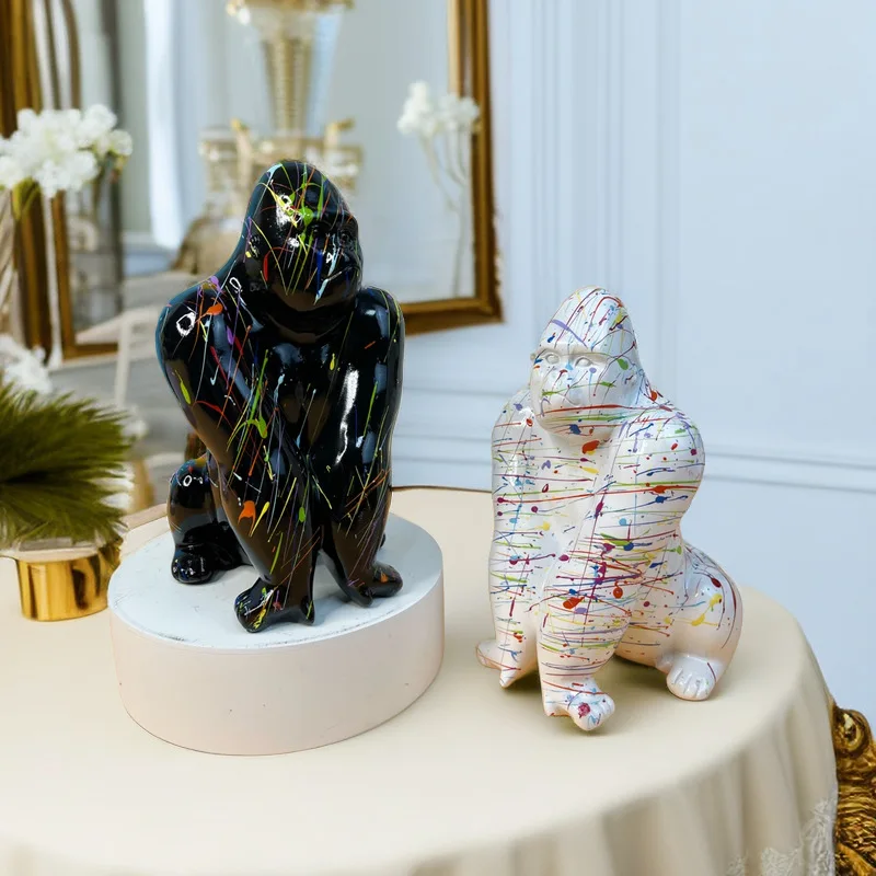 Европейский стиль Современное украшение gorilla креативное рандомное роскошное для