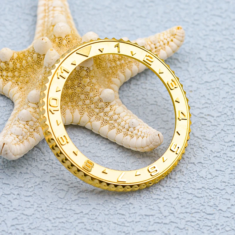 Seiko SKX007 SKX009 SRPD 38mm Copper Bezel Insert Ring Inner Diameter 31.5mm Fits Men Diving Watch Replacement Accessories