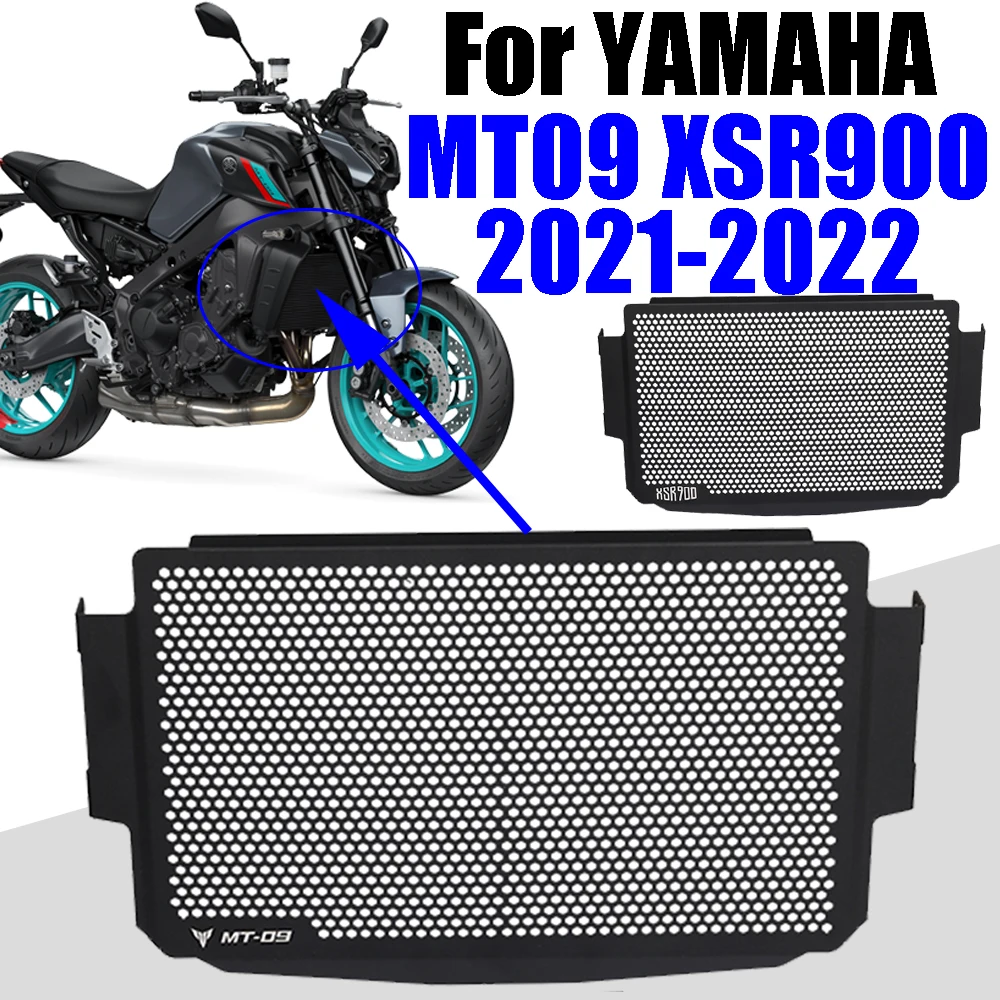 

Motorcycle Radiator Grille Guard Grill Protective Cover Protector For YAMAHA MT-09 MT09 XSR900 XSR 900 2021 2022 Accessories