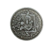 1881 38mm sexy hobo nickel antique coin collectible old coin art collection physical commemorative ancient coins replicas
