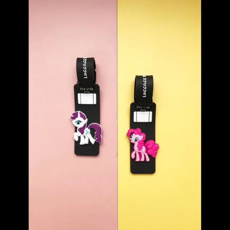 Мультяшная милая багажная бирка My Little Pony детский аниме-рюкзак подвеска коробка