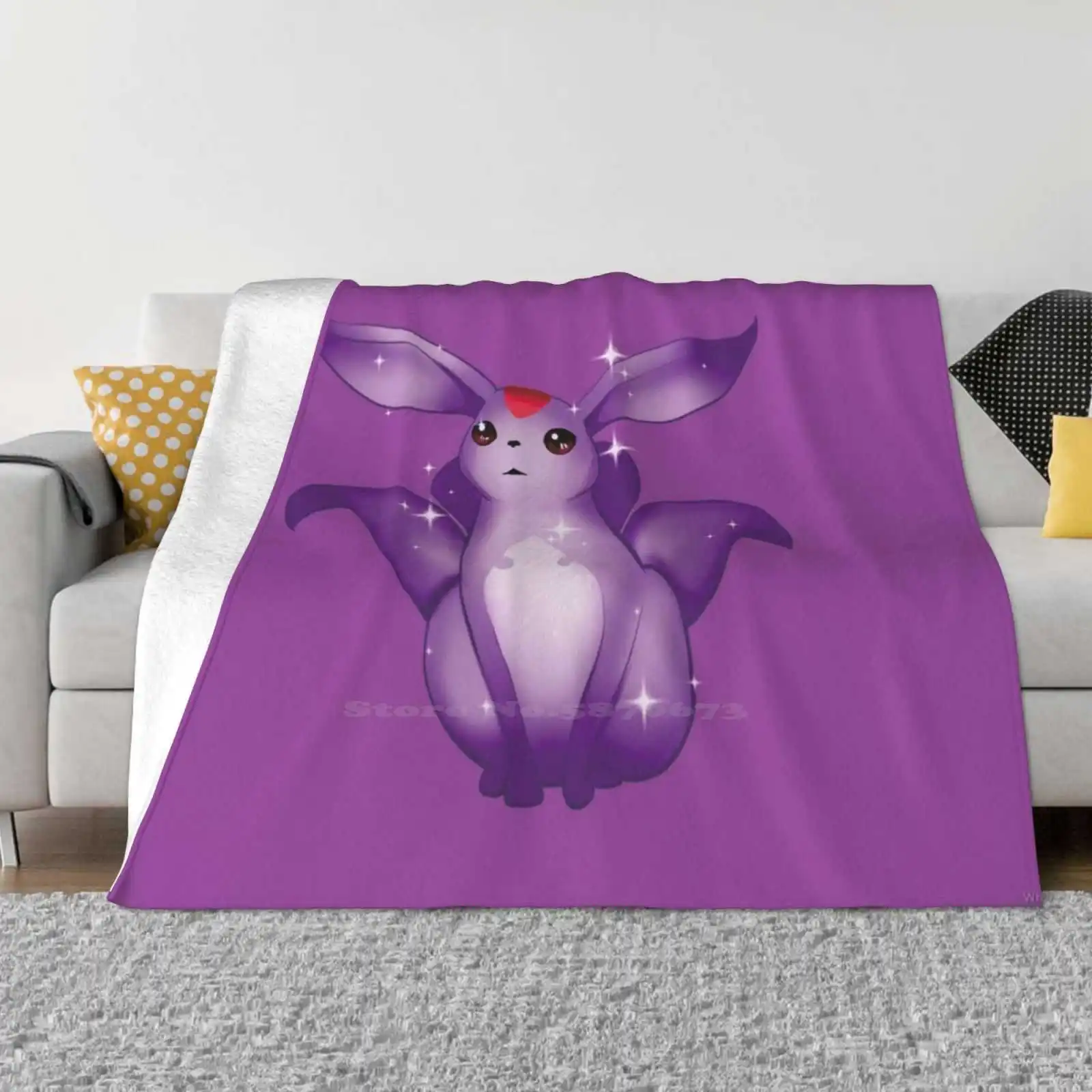 

Amethyst Carbuncle New Arrival Fashion Leisure Warm Flannel Blanket Carbuncle Amethyst February Birthstones Gemstones Purple