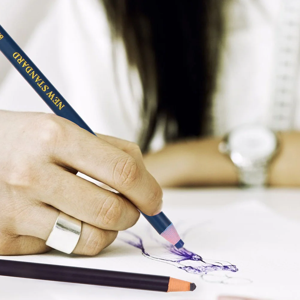 20 шт. портативные карандаши для рисования ручки деревянный отслаивающий жир воск