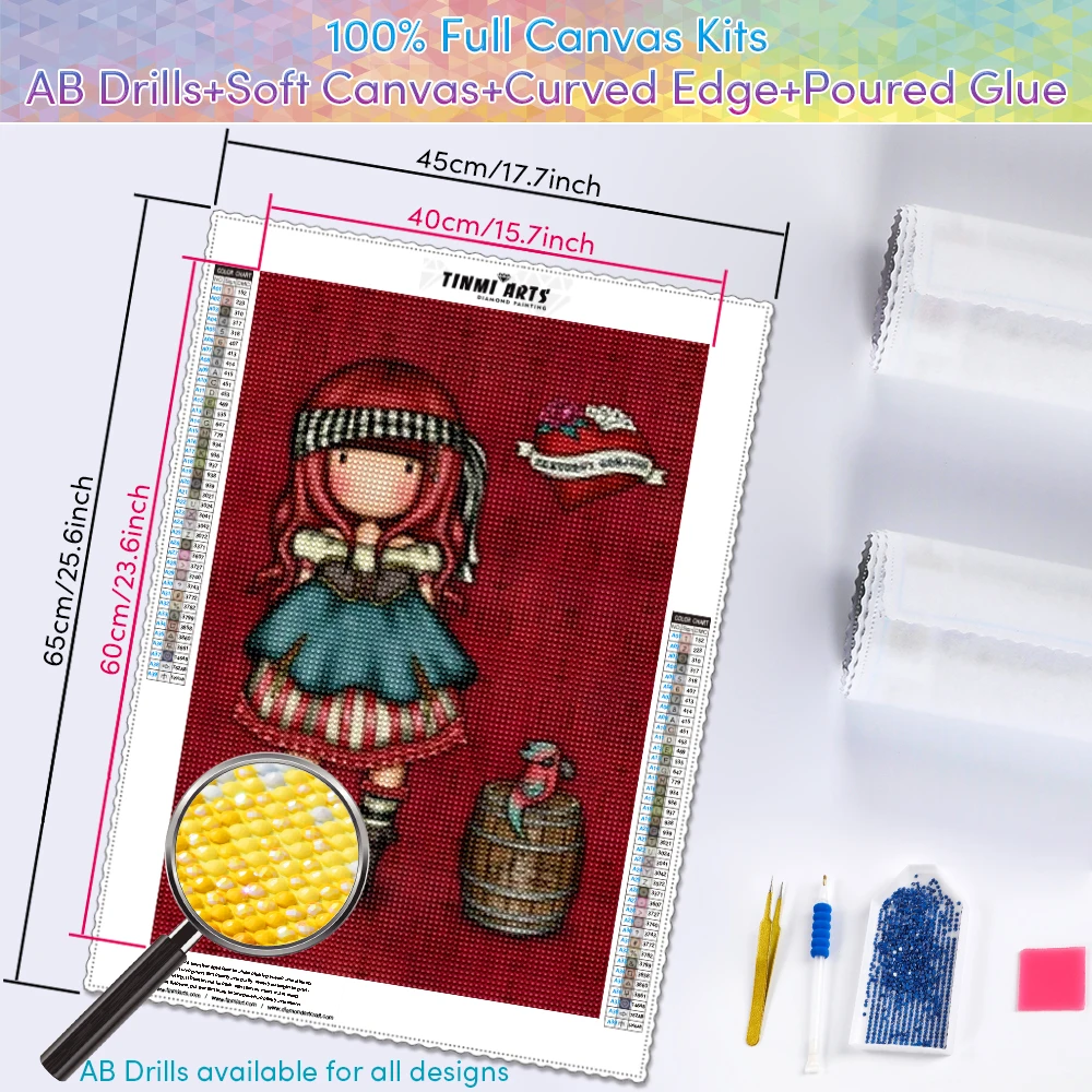 5D Росписи Алмазами DIY Полный Круг AB Животные Маки Цветок и Кошка Мозаика Ландшафтные Наборы Вышивки Наклейки Декорация Дома.