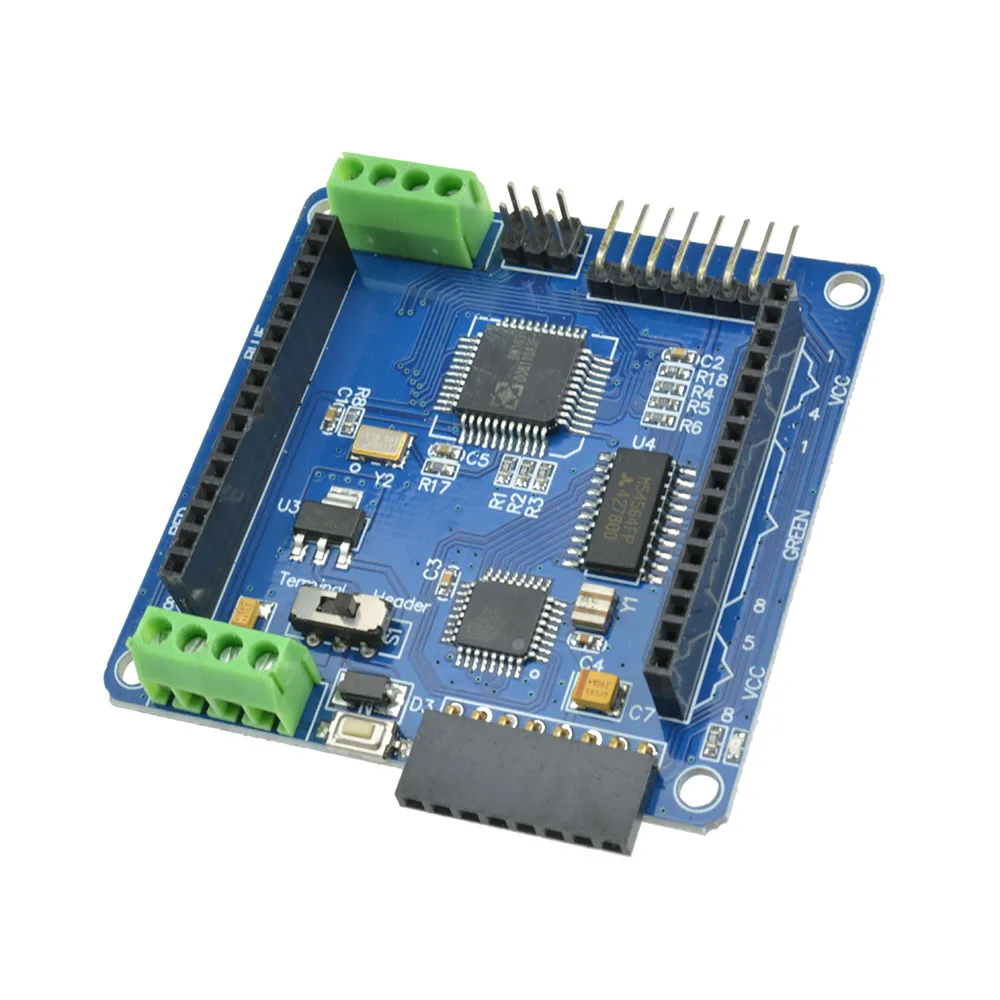 Плата драйвера экрана светодиодная для Arduino ATMEGA 328P DM163