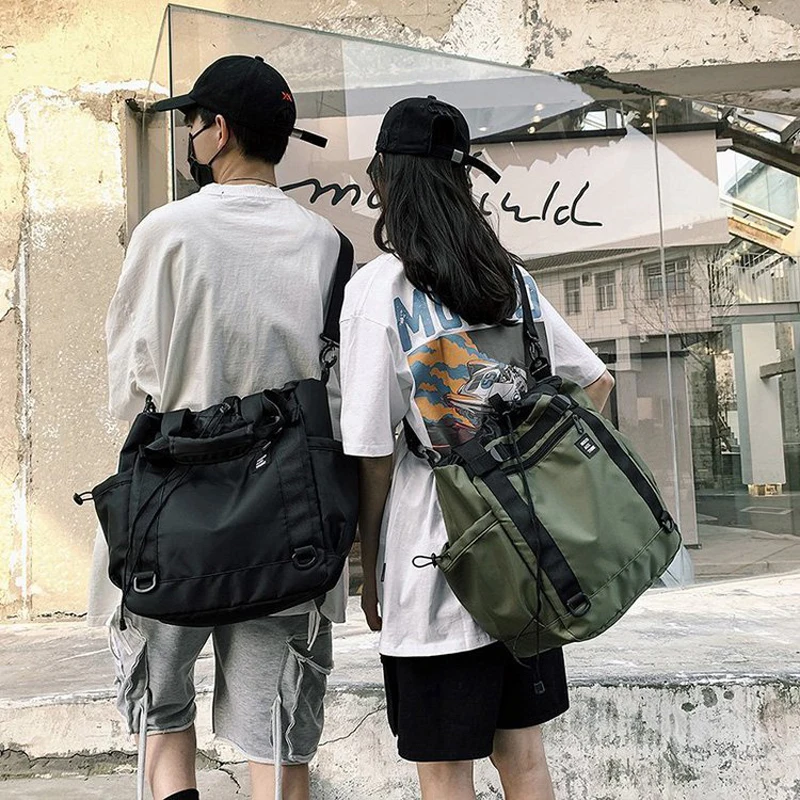 Женская нейлоновая сумка через плечо вместительный водонепроницаемый