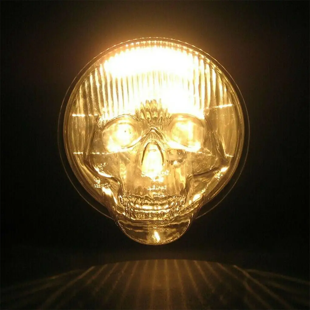 

2021 New Skull Headlight Covers for Car Truck Auto Decorative Protective Head Lamp Cover Accessory Halloween Car Decoration S/L