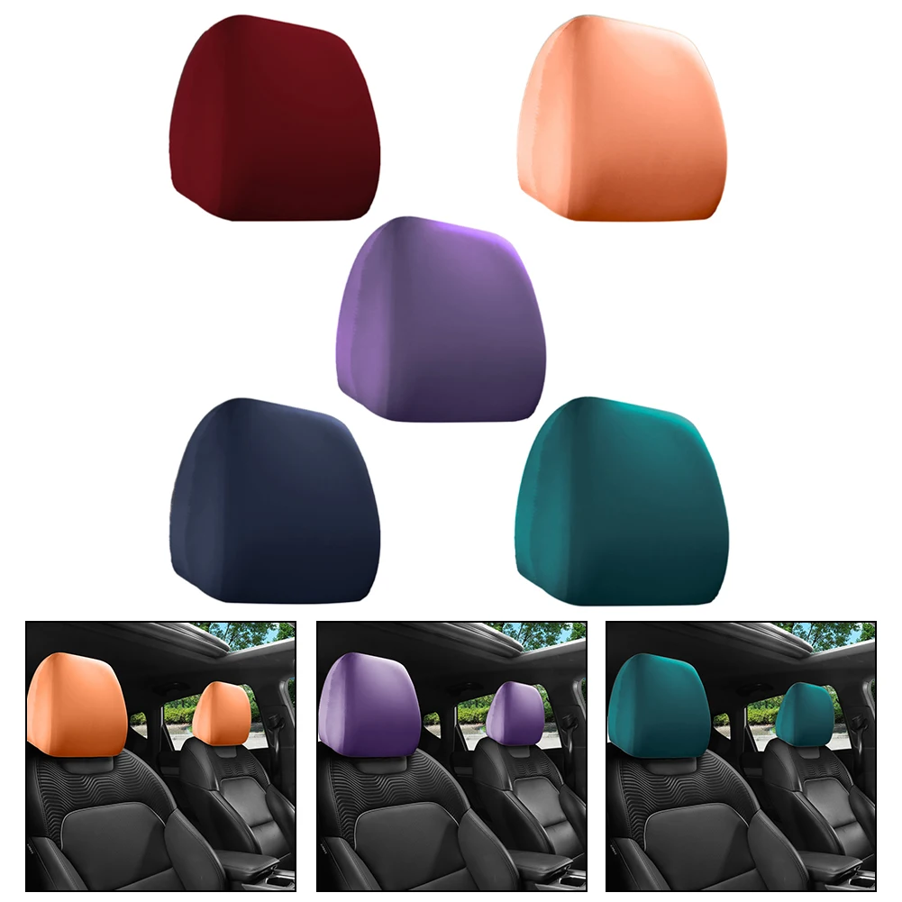 Пыленепроницаемый Чехол для автомобиля тканевый чехол подголовника переднего