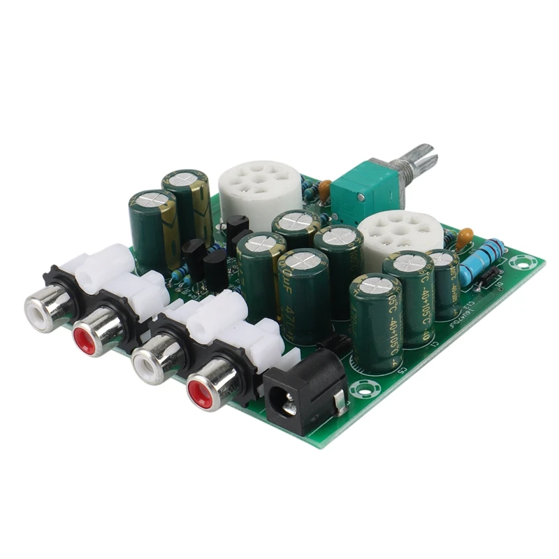 6J1 Hi-Fi стерео электронная плата лампового предусилителя Готовое устройство с