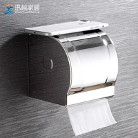 toilet paper holder towel hanger 304 stainless steel wc phone tray punch free wall mounted bathroom organizer roll tissue box