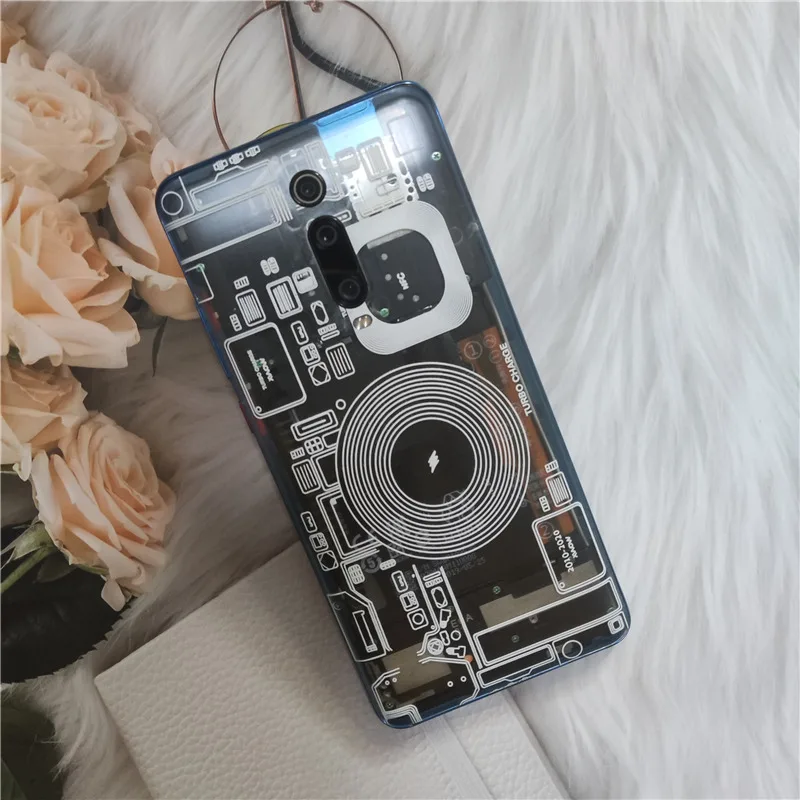 Пластиковая Задняя Крышка батарейного отсека для Xiaomi Mi 9T K20 Pro задняя крышка