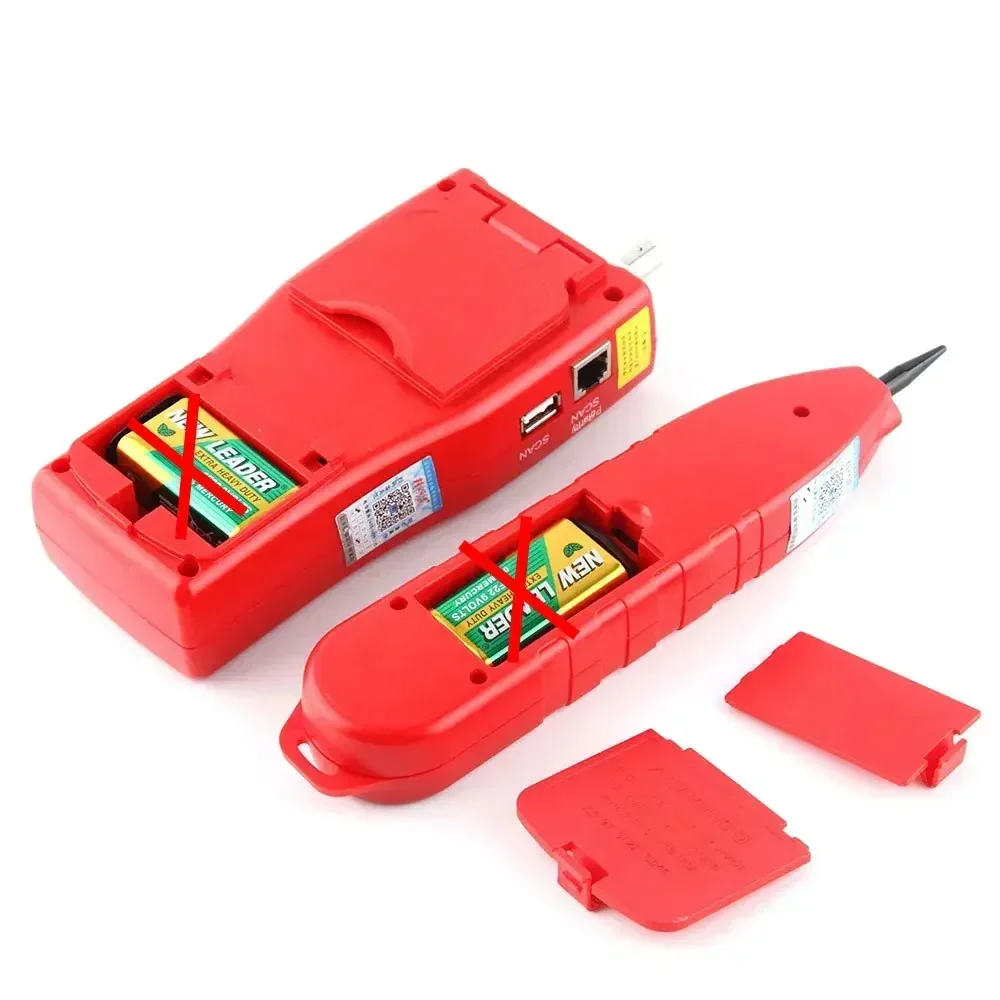 NOYAFA NF-308S Тестер сетевого кабеля ЖК-дисплей RJ45 RJ11 Кабельный искатель