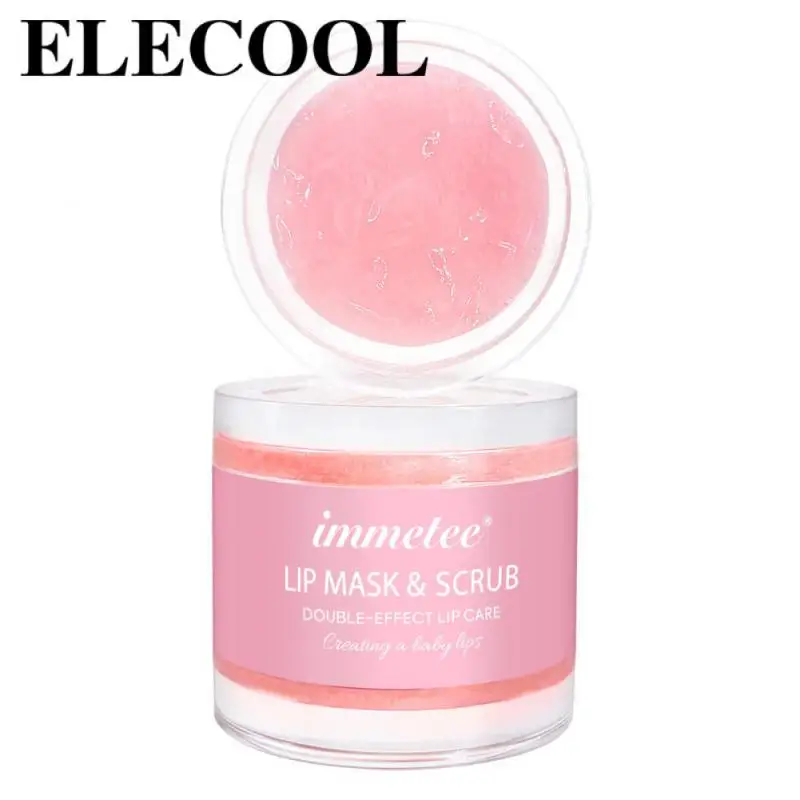 Восстанавливающая Маска для губ IMMETEE, увлажняющая и одаливающая линии губ, отшелушивающая и защищающая от потресканий скраб для губ Combo TSLM1