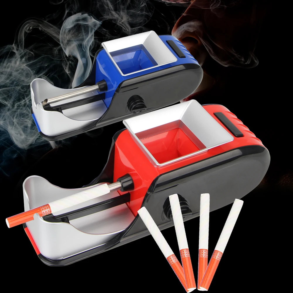 

Electric Automatic Cigarette Rolling Machine Filling Materials Tobacco Rolling Injector Tobacco Roller DIY EU/US Plug