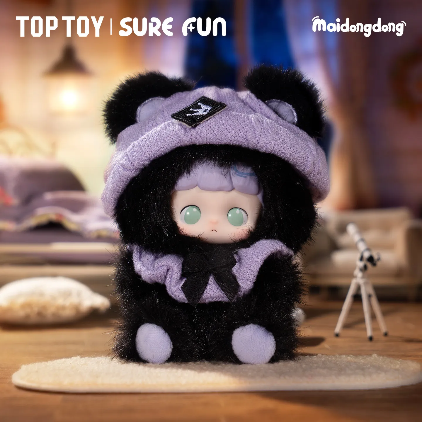 Фото TOPTOY Серия Maidong Dongnuan Mutongyu: Виниловые плюшевые фигурки в закрытых коробках, милые модные коллекционные куклы, настольные украшения, креативные подарочные наборы №4